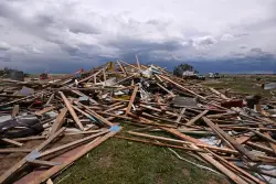 Tornadoes that hit Bennett, Elbert County were rated EF2, meteorologists say